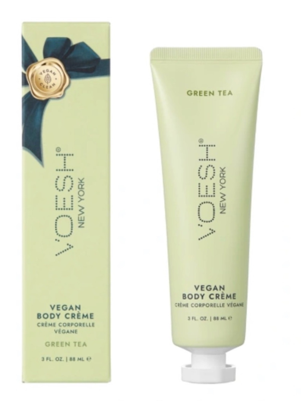NIB Voesh Green Tea Vegan Body Crème